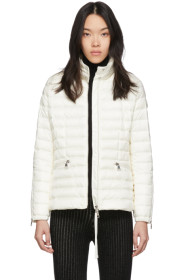 Moncler - White Down Safre Jacket