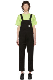 Carhartt Work In Progress - Black Bib Overalls