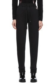 Moncler - Black Grosgrain Drawstring Lounge Pants