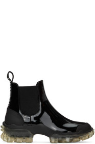 Moncler - Black Leather Hanya Boot