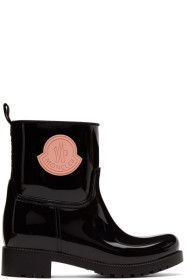 Moncler - Black Rubber Ginette Boots