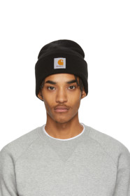 Carhartt Work In Progress - 黑色 Watch 毛线帽