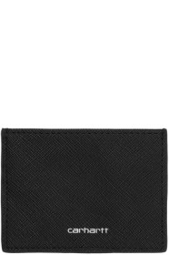 Carhartt Work In Progress - Black Coated Card Holder
