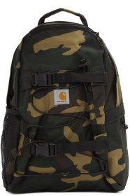 Carhartt Work In Progress - Sac à dos à motif camouflage kaki Kickflip