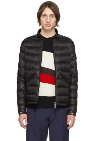 Moncler - Blouson en duvet noir Agay