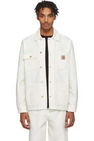 Carhartt Work In Progress - 白色 Michigan 夹克