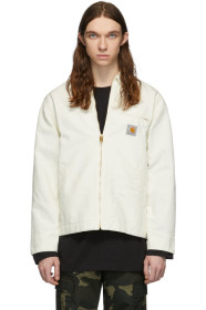 Carhartt Work In Progress - 灰白色 Detroit 夹克