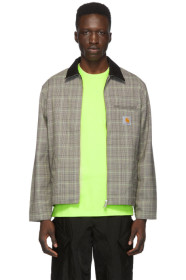 Carhartt Work In Progress - 棕色 Detroit 葛伦格纹夹克