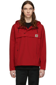 Carhartt Work In Progress - 红色 Nimbus 套头夹克