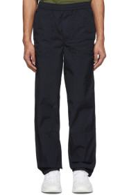 Moncler - Pantalon de survêtement en taffetas noir Sport