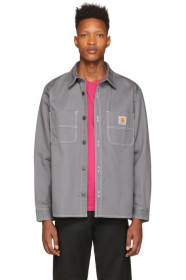 Carhartt Work In Progress - 灰色 Jac 牛仔衬衫