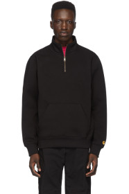 Carhartt Work In Progress - 黑色 Chase Neck 套头衫