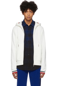 Moncler - White Retro Maglia Hoodie