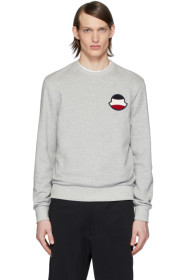 Moncler - Grey Logo Sweatshirt
