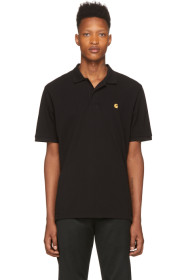 Carhartt Work In Progress - 黑色 Chase Polo 衫