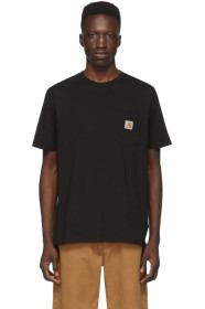 Carhartt Work In Progress - 黑色口袋 T 恤