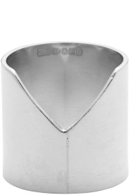 Chin Teo - Bague argentée Shield