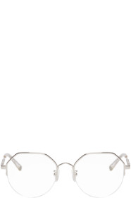 McQ Alexander McQueen - Silver Hexagonal Glasses