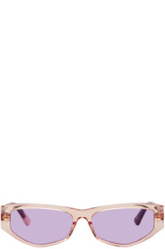 McQ Alexander McQueen - Orange & Tortoiseshell MQ0250S Sunglasses