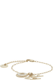 McQ Alexander McQueen - Gold Double Swallow Bracelet