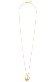 McQ Alexander McQueen - Gold Swallow Necklace