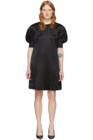 McQ Alexander McQueen - 黑色 Hisano 真丝连衣裙