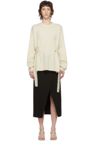 McQ Alexander McQueen - 灰白色 Wako 毛衣