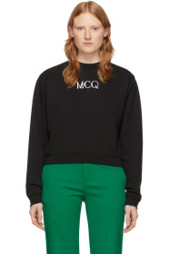 McQ Alexander McQueen - 黑色 Cameo Logo 卫衣