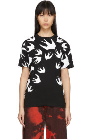 McQ Alexander McQueen - 黑色 Swallows T 恤