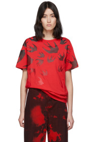 McQ Alexander McQueen - 红色 Swallow T 恤