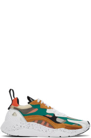 McQ Alexander McQueen - White & Tan Daku 2.0 Sneakers