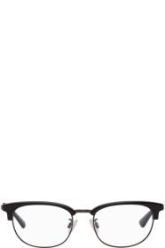 McQ Alexander McQueen - Black & Grey Square Glasses