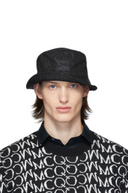 McQ Alexander McQueen - Black Logo Bucket Hat