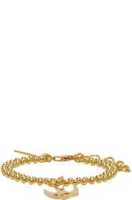 McQ Alexander McQueen - Gold Swallow Bracelet