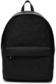 McQ Alexander McQueen - Sac à dos en cuir de veau noir Classic