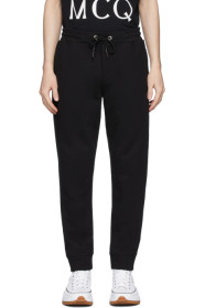 McQ Alexander McQueen - Black Logo Lounge Pants