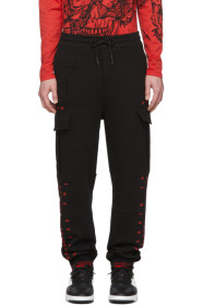 McQ Alexander McQueen - Pantalon de survêtement noir Cargo