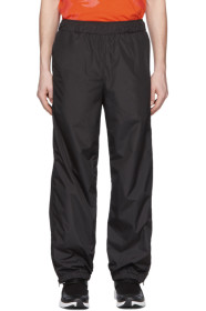 McQ Alexander McQueen - Pantalon de survêtement noir Zippy Gathered