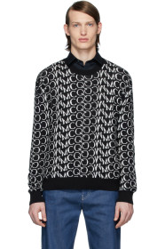 McQ Alexander McQueen - Pull à col ras du cou et logo noir