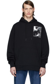 McQ Alexander McQueen - Pull à capuche surdimensionné noir Super Big