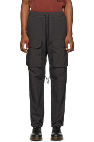 Reese Cooper - Pantalon cargo en nylon gris