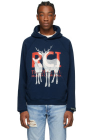 Reese Cooper - Blue Aged RCI Deer Hoodie