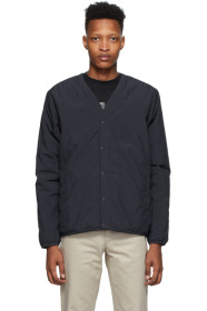 Norse Projects - Blouson bleu marine Light Otto