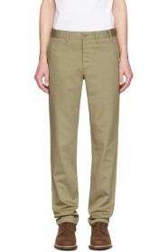 Norse Projects - Pantalon kaki Aros Heavy