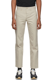 Norse Projects - Pantalon beige Aros Heavy