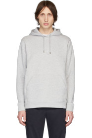 Norse Projects - Pull à capuche gris Vagn Classic