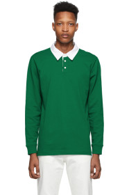 Norse Projects - Polo vert Ruben