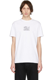 Norse Projects - T-shirt blanc Topo Niels