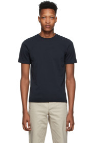 Norse Projects - T-shirt bleu marine Coolmax® Jesper