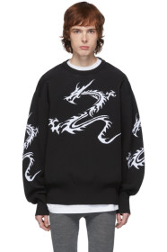 Xander Zhou - Black Dragon Sweater